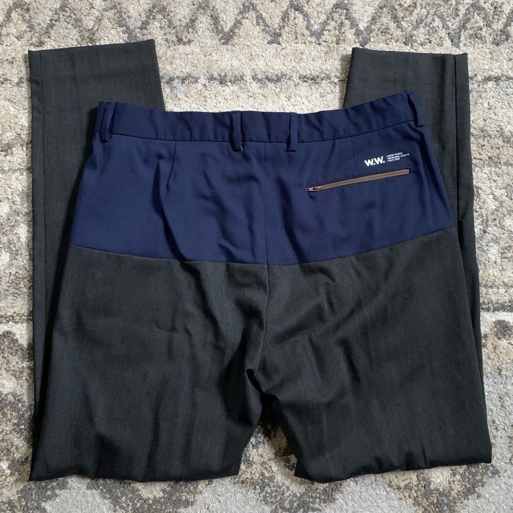 Wood Wood Wool Trouser Dress Pants Large